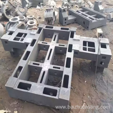 High-quality resin sand precision machine tool bed castings